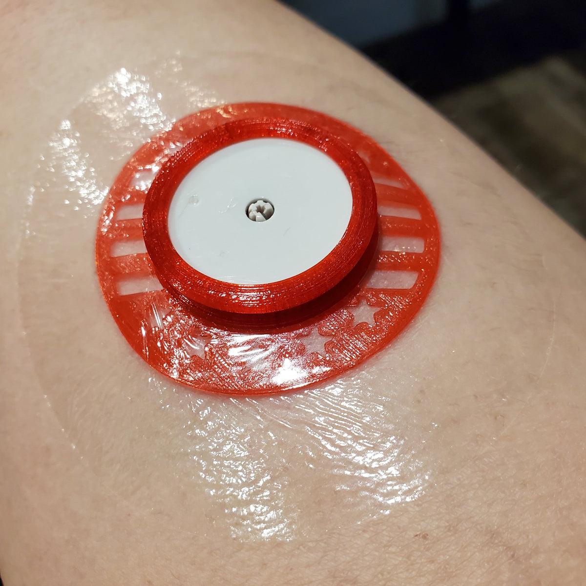 Freestyle Libre Waterproof Clear Adhesive Patch & Free Infiniflex Transmitter Cover Freestyle Libre 1 & 2 Infiniflex Freedom Bands For Diabetics 