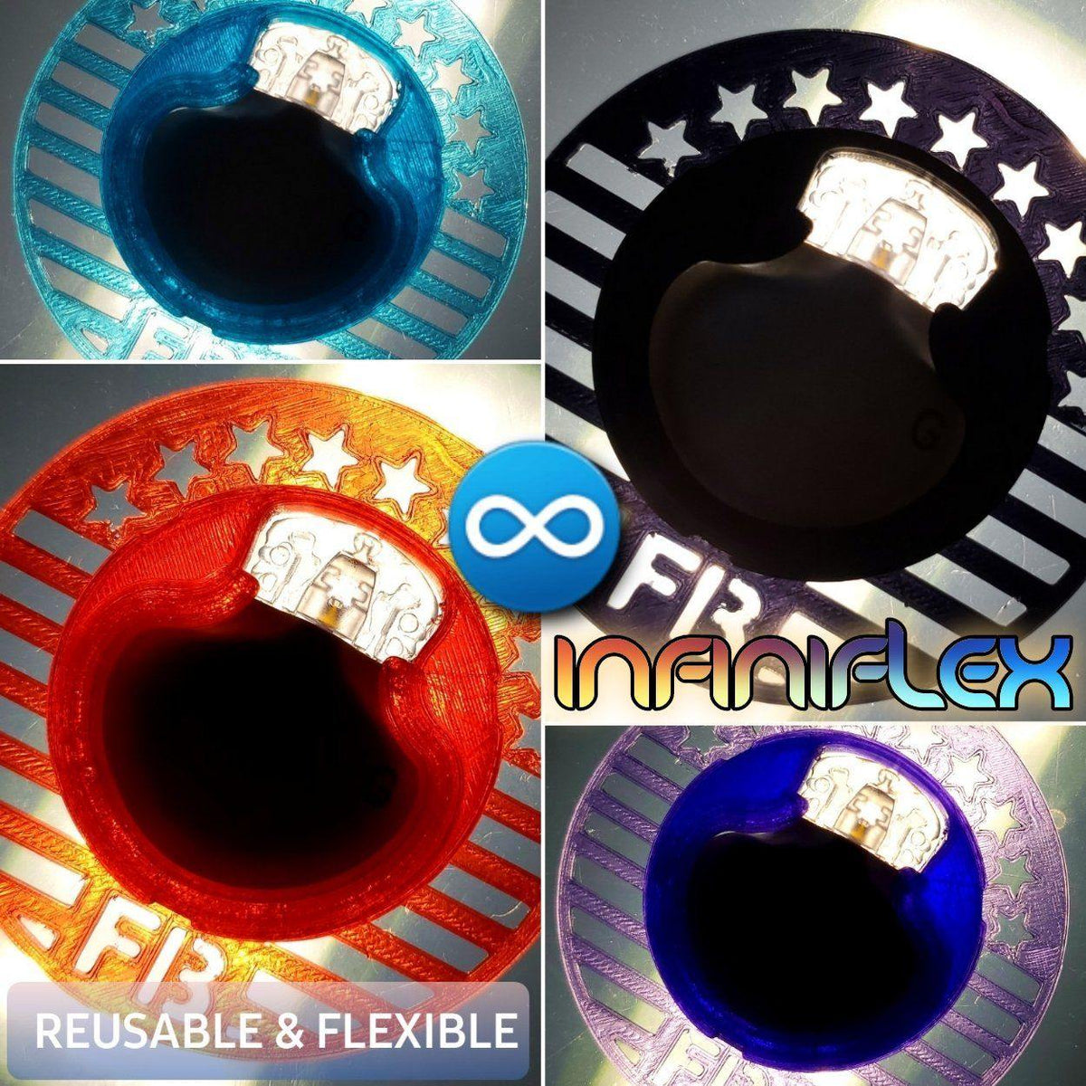 Medtronic Guardian 3 : Reusable Infiniflex Protective Overlay Guard : Soft & Flexible Armor Case - Freedom Bands For Diabetics