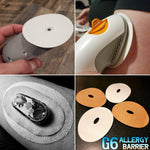 Dexcom G6 : Allergy Underlay Skin Barrier Adhesive Patches - adhesive allergy, adhesive patch, adhesive sticker, allergic, barrier, decom g6 allergy barrier, Dexcom, Dexcom G6, Dexcom protection, freedom band, protective patch, underlay, waterproof patch