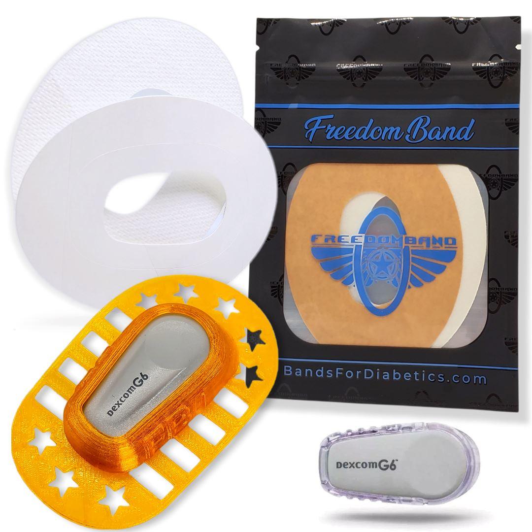 Dexcom G6 : Sensor Cover Protective Overlay Patch Guard : Soft & Flexible Armor Shield - adhesive patch, case, daytime, dexcom, dexcom case, dexcom G6, dexcom g6 case, dexcom g6 patch, etsy, flexible, freedom case, Infiniflex, overlay patch, patch, patches, protective patch, shell back, shell patch, waterproof