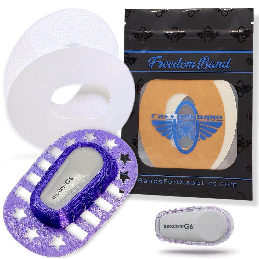 Dexcom G6 : Sensor Cover Protective Overlay Patch Guard : Soft & Flexible Armor Shield - adhesive patch, case, daytime, dexcom, dexcom case, dexcom G6, dexcom g6 case, dexcom g6 patch, etsy, flexible, freedom case, Infiniflex, overlay patch, patch, patches, protective patch, shell back, shell patch, waterproof