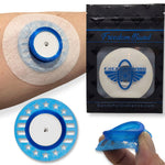 Freestyle Libre 1 & 2 : Reusable Infiniflex Protective Overlay Shield : Soft & Flexible Armor Cover Freestyle Libre Freedom Bands For Diabetics 