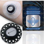 Dexcom G7 compatible replacement patch for protective sensor cover guard