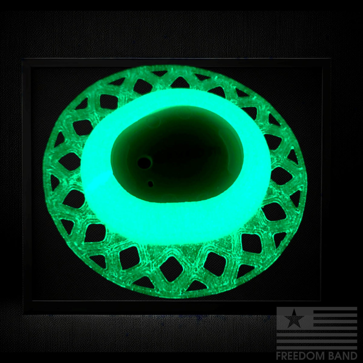 Green glow Infiniflex guard for Dexcom G7, G7 15 Day and Stelo