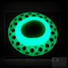 Load image into Gallery viewer, Dexcom G7 : Sensor Cover Protective Overlay Patch Guard : Soft &amp; Flexible Armor Shield Freedom Band Green Glow-in-the-Dark Free Sample : White Microwoven 