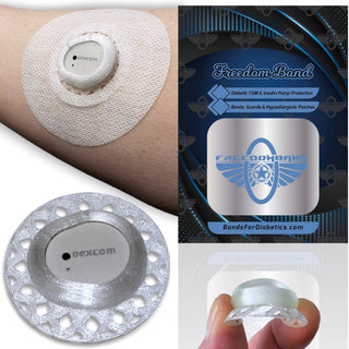 Quartz Crystal / 2 Premium : White Hypoallergenic Patches