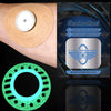 Freestyle Libre 1 & 2 : Reusable Sensor Cover Infiniflex Protective Overlay Shield : Soft & Flexible Armor Shield Freestyle Libre Freedom Bands For Diabetics Green Glow-In-The-Dark Free Sample : Tan Skinsoft Texture 