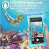 Waterproof Floating CGM Receiver Cell Phone & Diabetes Supplies Pouch : Touch Screen - Freedom Bands For Diabetics