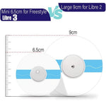 Freestyle Libre 3 Plus clear adhesive sensor patch for CGM protection