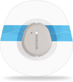 Dexcom G7 Overlay Adhesive Patch : 2.7" Inch Clear Waterproof Non-latex Shell Back Patch Freedom Bands For Diabetics Single 