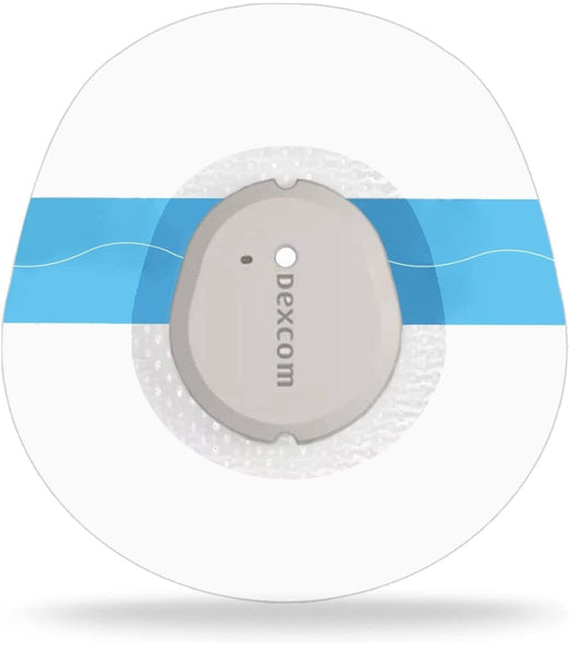 Dexcom G7 Clear Adhesive Overpatch | 2.7" Center-Cut CGM Patch
