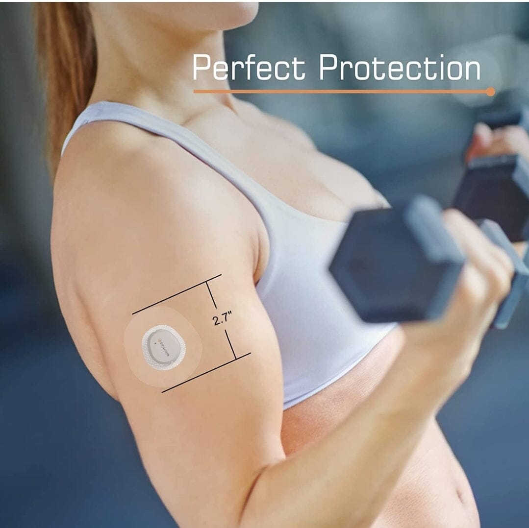Dexcom G7 : Sensor Cover Protective Overlay Patch Guard : Soft & Flexible  Armor Shield : Armband Guard Cover & Protective Accessories – Freedom Bands  For Diabetics