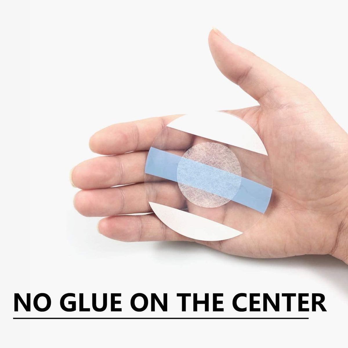 Freestyle Libre : Waterproof 3.15" Inch Round Clear Overlay Adhesive Patch - Freedom Bands For Diabetics