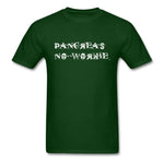 Pancreas No Workie Diabetes Humor T-Shirt - forest green