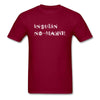 Insulin No-Makie Diabetic #Warrior Pride Funny T-Shirt - burgundy