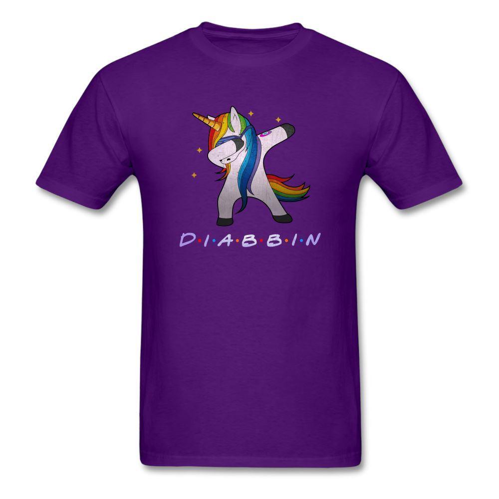 Achievement Unlocked : Unicorn "CGM Diabbin" Unisex T-shirt - adult t-shirt, blue, cute diabetes, cute diabetic, dexcom unicorn, diabetes, diabetes unicorn, diabetes unicorn shirt, diabetic, drxcom, g6 unicorn, glucose monitor unicorn, purple, shirt, sleeve, SPOD