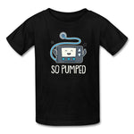 So Pumped Diabetic Insulin Pumpin' Fun Kids' T-Shirt - black