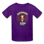 T1D On A Mission Superhero Diabetes Awareness T-Shirt - purple