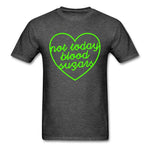 Not Today Blood Sugars Diabetic Awareness Neon Sign Adult Unisex T-Shirt - heather black