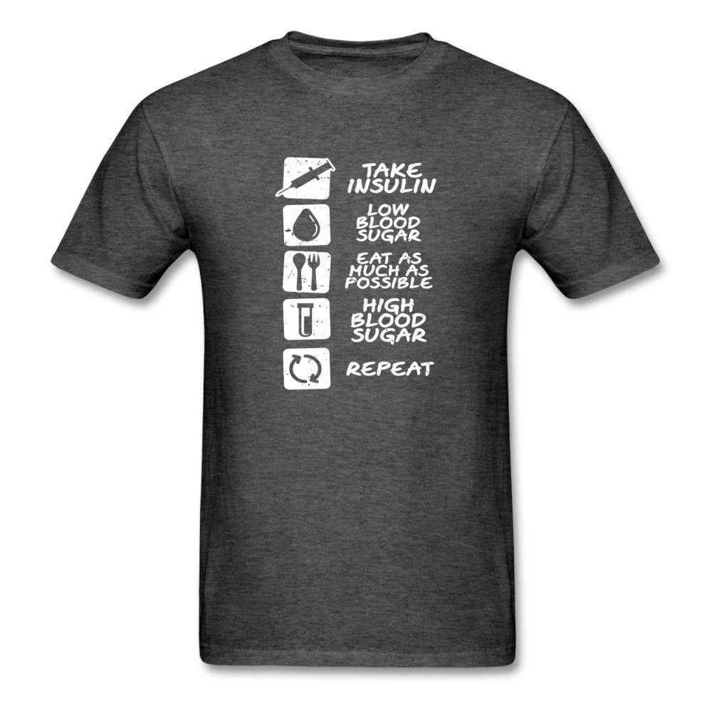 A Type Ones Day Adult Classic Softyle T-Shirt - adult t-shirt, awa, diabetic, shirt, SPOD, Sportswear, T-Shirts, the day in the life, type one diabetes, Workwear