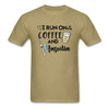 Load image into Gallery viewer, I Run On Coffee &amp; Insulin Adult Unisex Softstyle T-Shirt - khaki