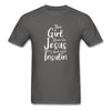 Load image into Gallery viewer, This Girl Runs On Jesus And Insulin Diabetes Awareness Unisex Classic T-Shirt - charcoal