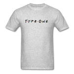 Type One "Friends Tribute" Diabetes Unisex T-Shirt - heather gray