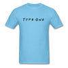 Load image into Gallery viewer, Type One &quot;Friends Tribute&quot; Diabetes Unisex T-Shirt - aquatic blue