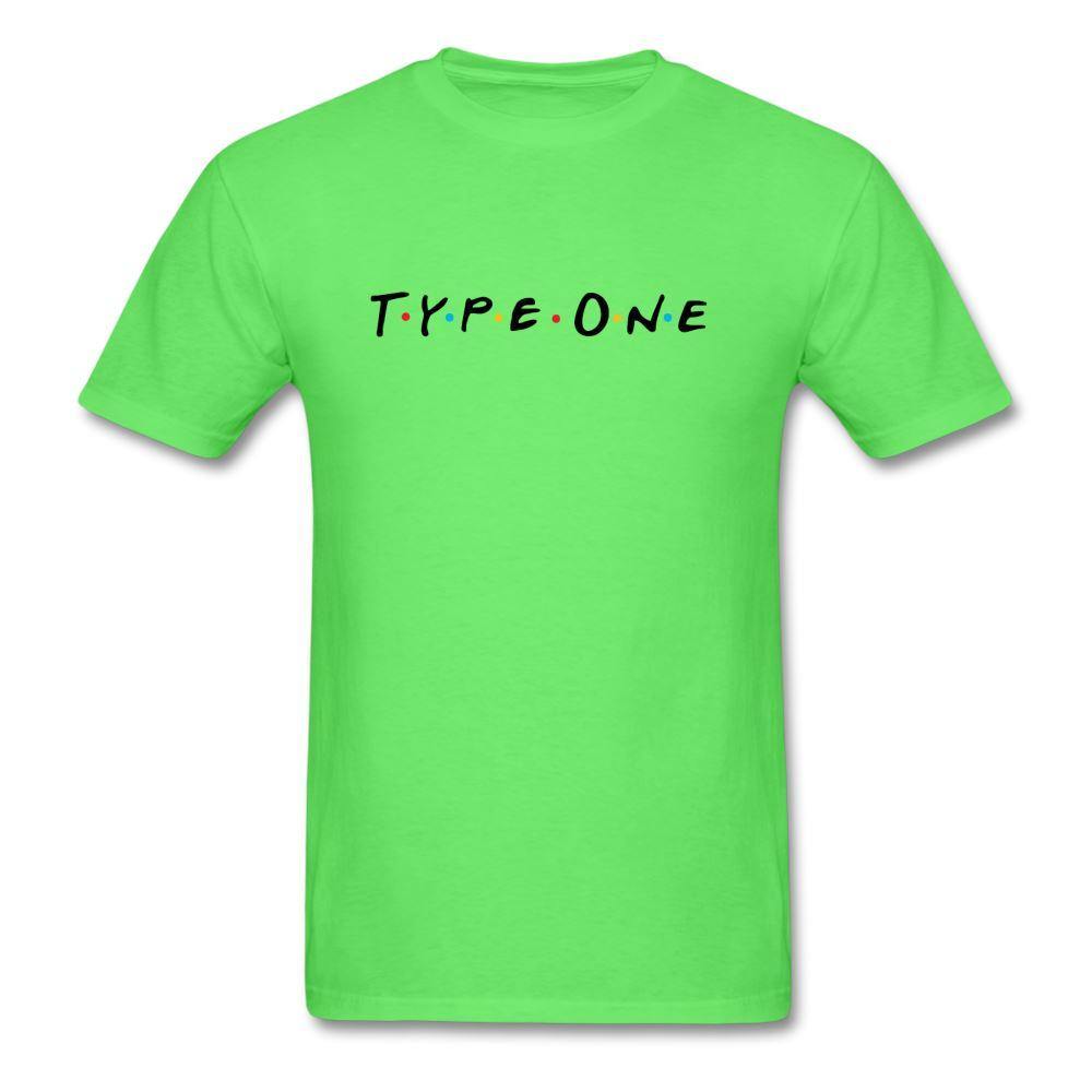 Type One "Friends Tribute" Diabetes Unisex T-Shirt - kiwi