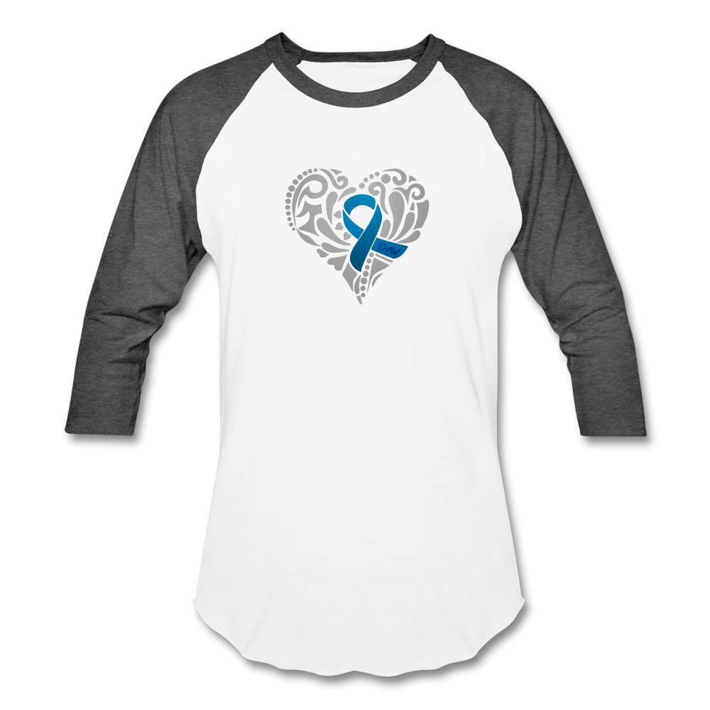 Diabetes Awareness Needs Love Unisex Premium Raglan T-Shirt - adult t-shirt, diabetes, diabetes awareness, diabetes ribbon, diabetic gifts, long sleeve, Long Sleeve Shirts, Men, Raglan, shirt, SPOD, Sportswear, t-shirt, T-Shirts, tee shirt, Women