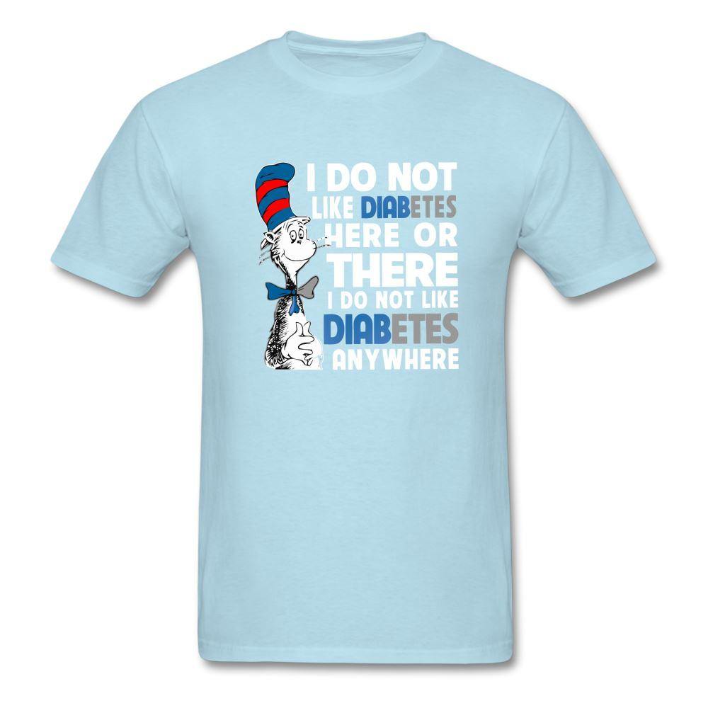 Funny Diabetic Humor Awareness Softstyle Unisex T-Shirt - powder blue
