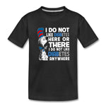 Funny Type 1 diabetes awareness kids and youth T-shirt in black