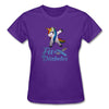 Unicorn Fu** Diabetes Gildan Ultra Cotton Ladies T-Shirt - purple