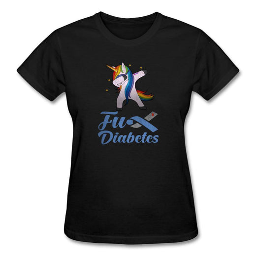 Unicorn Fu** Diabetes Gildan Ultra Cotton Ladies T-Shirt