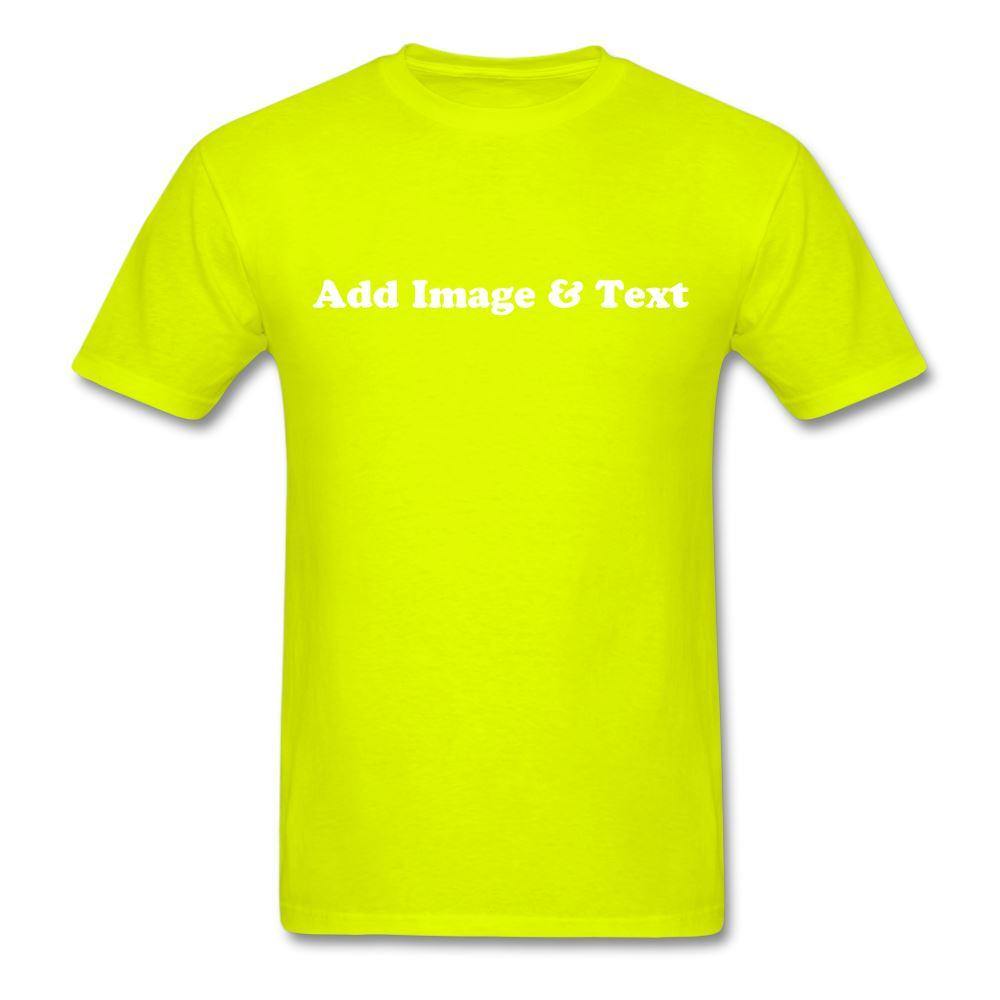Create Your Own Apparel Text Design Gift Design Studio - adult t-shirt, create your own, customizable, design, hoo, Men, shirt, SPOD, Sportswear, T-Shirts, Workwear