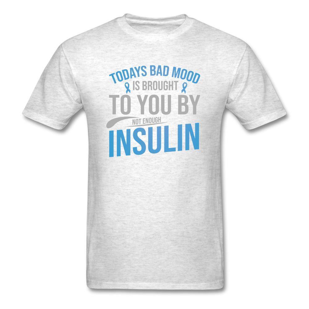"Today's Mood" Diabetes Insulin Humor Unisex Classic T-Shirt - adult t-shirt, customizable, Diabetes, diabetes humor, Diabetic, f, funny, insulin humor, shirt, SPOD, Sportswear, t-shirt, T-Shirts, todays mood