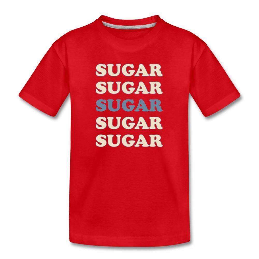 Hey Sugar Sugar Kids' Premium T-Shirt - red