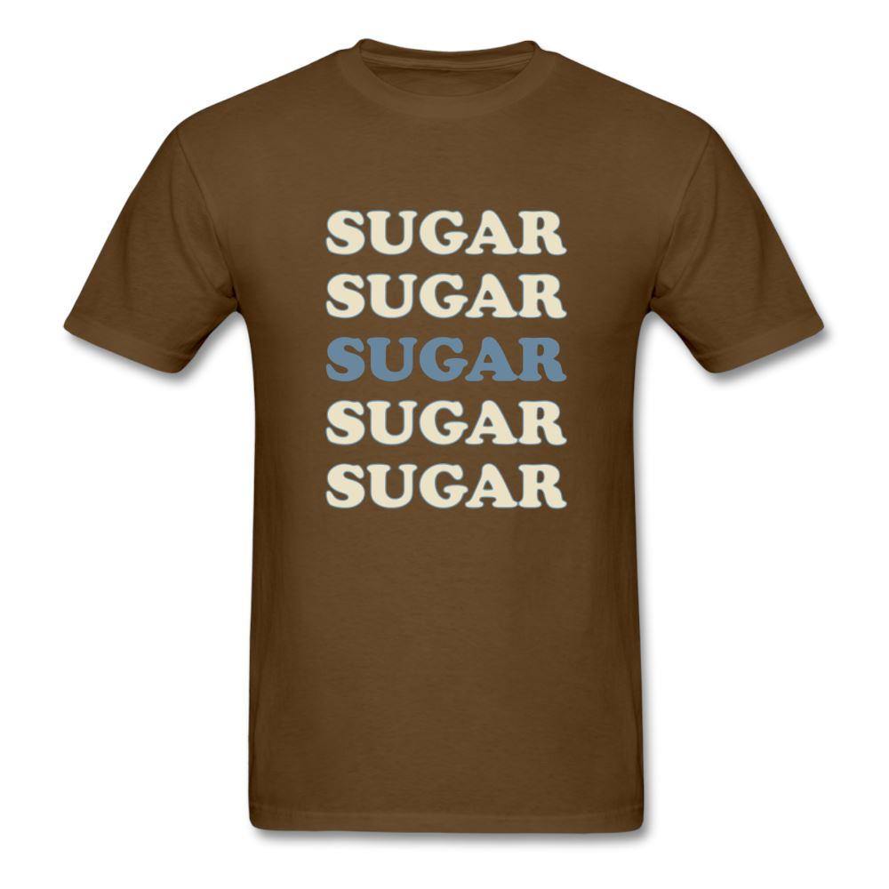 Hey Sugar Sugar Diabetes Awareness Adult Unisex T-Shirt - brown