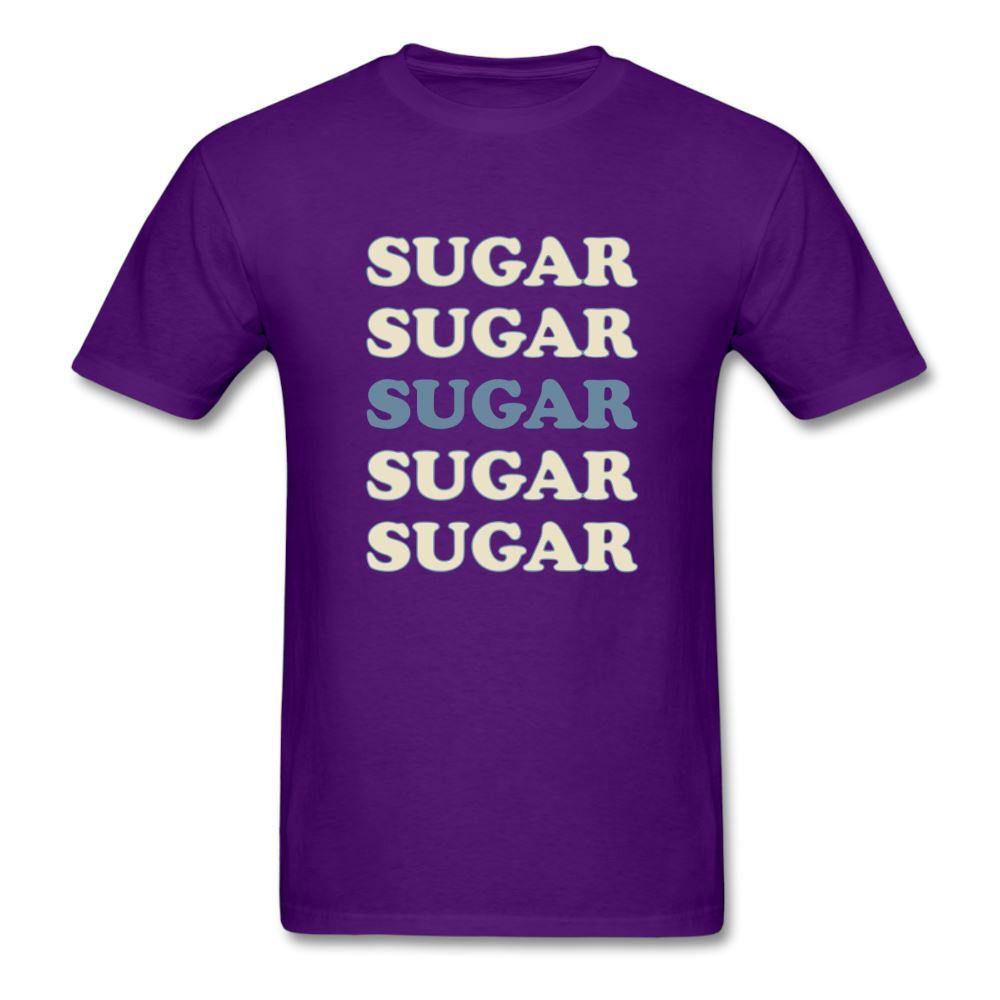 Hey Sugar Sugar Diabetes Awareness Adult Unisex T-Shirt - purple