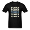 Hey Sugar Sugar Diabetes Awareness Adult Unisex T-Shirt - black