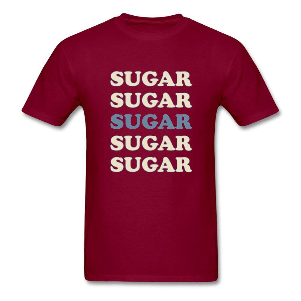Hey Sugar Sugar Diabetes Awareness Adult Unisex T-Shirt - burgundy