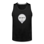 DEXCOM Oh Sh*t Crash Alert Humor Tank Top - adult t-shirt, crash alert, dexcom, funny, humor, low glucose, Men, oh crap, oh sh*t, oh shit, shirt, SPOD, Sportswear, t-shirt, Tank Tops