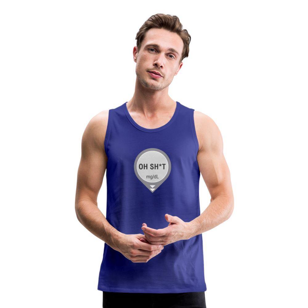 DEXCOM Oh Sh*t Crash Alert Humor Tank Top - adult t-shirt, crash alert, dexcom, funny, humor, low glucose, Men, oh crap, oh sh*t, oh shit, shirt, SPOD, Sportswear, t-shirt, Tank Tops
