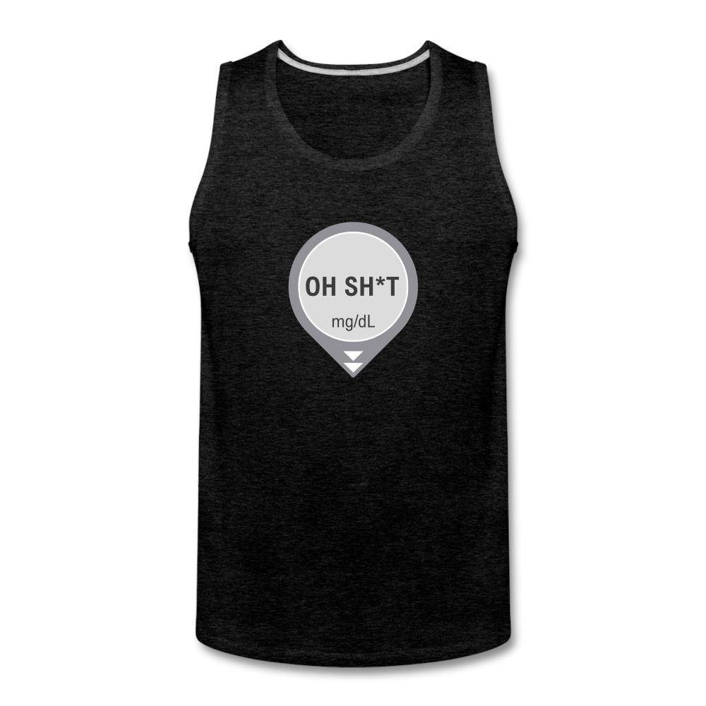 DEXCOM Oh Sh*t Crash Alert Humor Tank Top - adult t-shirt, crash alert, dexcom, funny, humor, low glucose, Men, oh crap, oh sh*t, oh shit, shirt, SPOD, Sportswear, t-shirt, Tank Tops