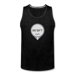 DEXCOM Oh Sh*t Crash Alert Humor Tank Top - adult t-shirt, crash alert, dexcom, funny, humor, low glucose, Men, oh crap, oh sh*t, oh shit, shirt, SPOD, Sportswear, t-shirt, Tank Tops