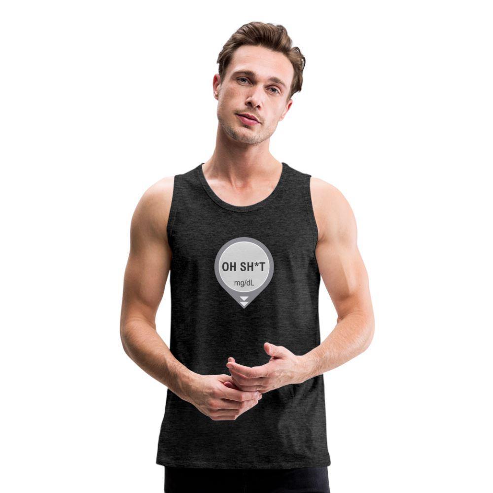 DEXCOM Oh Sh*t Crash Alert Humor Tank Top - adult t-shirt, crash alert, dexcom, funny, humor, low glucose, Men, oh crap, oh sh*t, oh shit, shirt, SPOD, Sportswear, t-shirt, Tank Tops