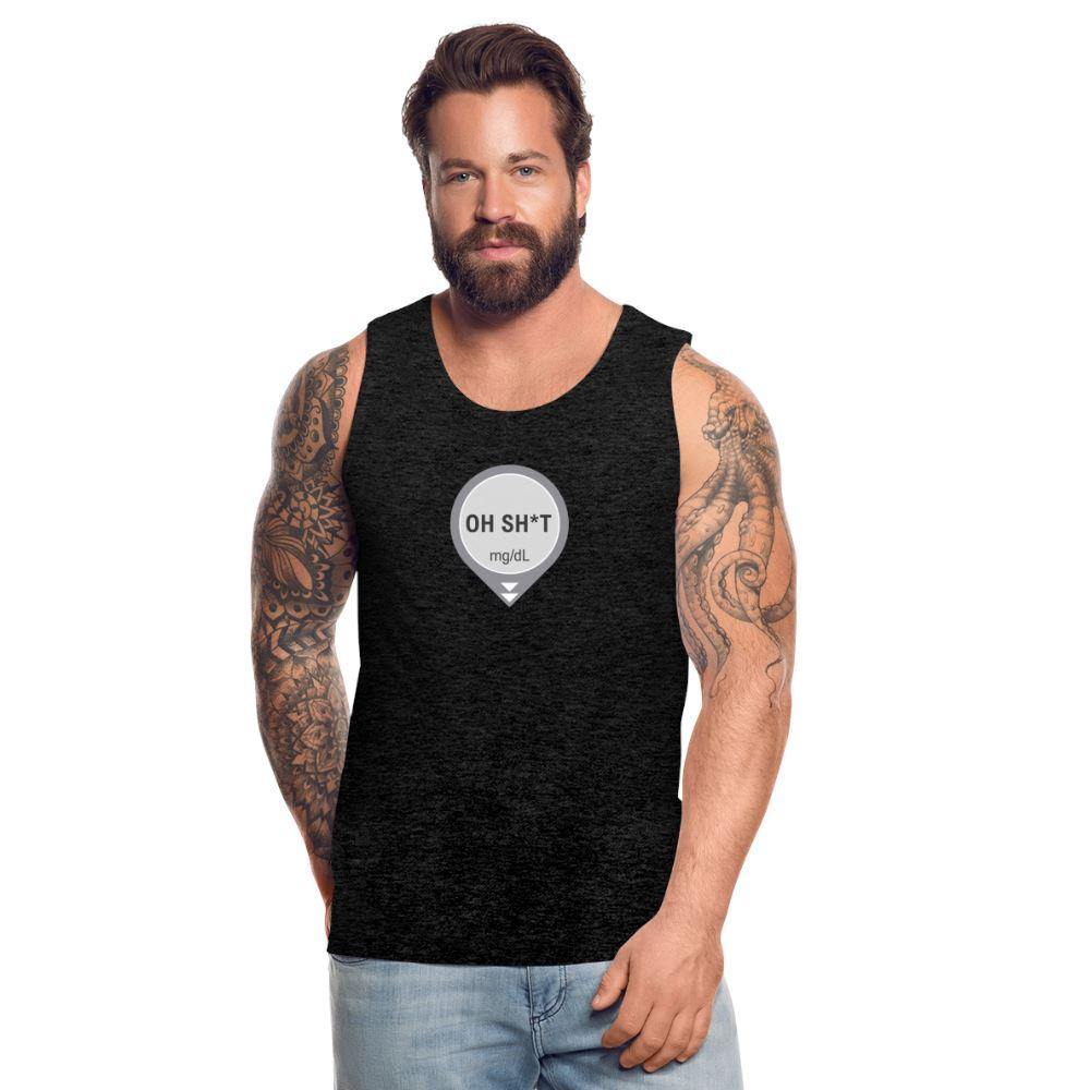 DEXCOM Oh Sh*t Crash Alert Humor Tank Top - adult t-shirt, crash alert, dexcom, funny, humor, low glucose, Men, oh crap, oh sh*t, oh shit, shirt, SPOD, Sportswear, t-shirt, Tank Tops