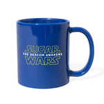 Sugar War "The Dexcom Awakens" (2021) Companion Coffee Cup - royal blue